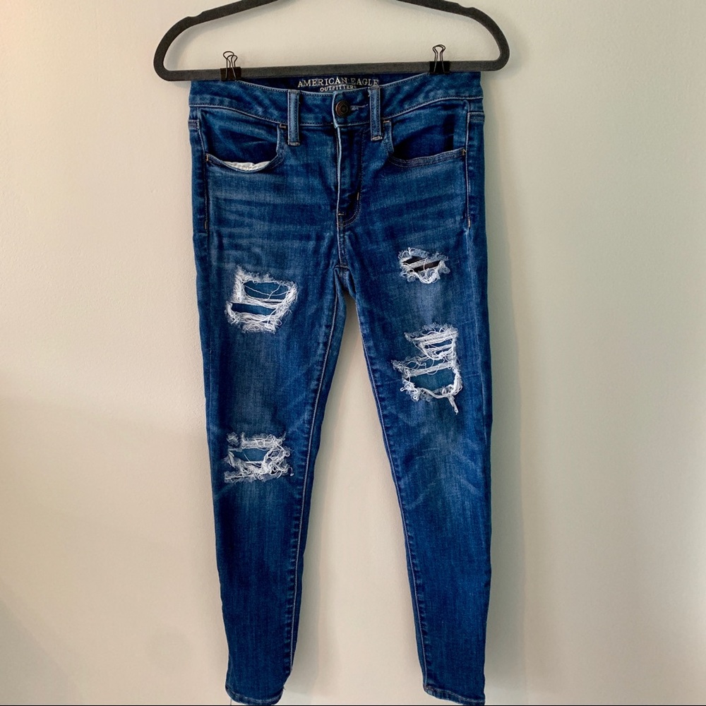 American Eagle Jegging Ripped (pbj001)